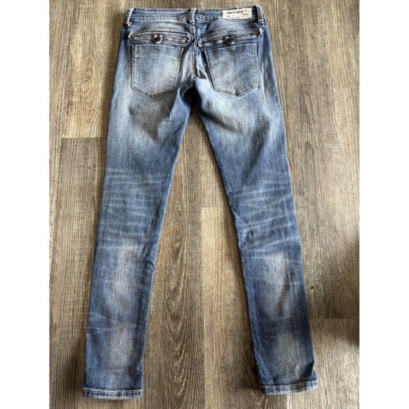 Jimmy Taverniti Air Anti-Exposure Blue Slim Stretch Jeans Mens Size 28 X 29 - Picture 10 of 10